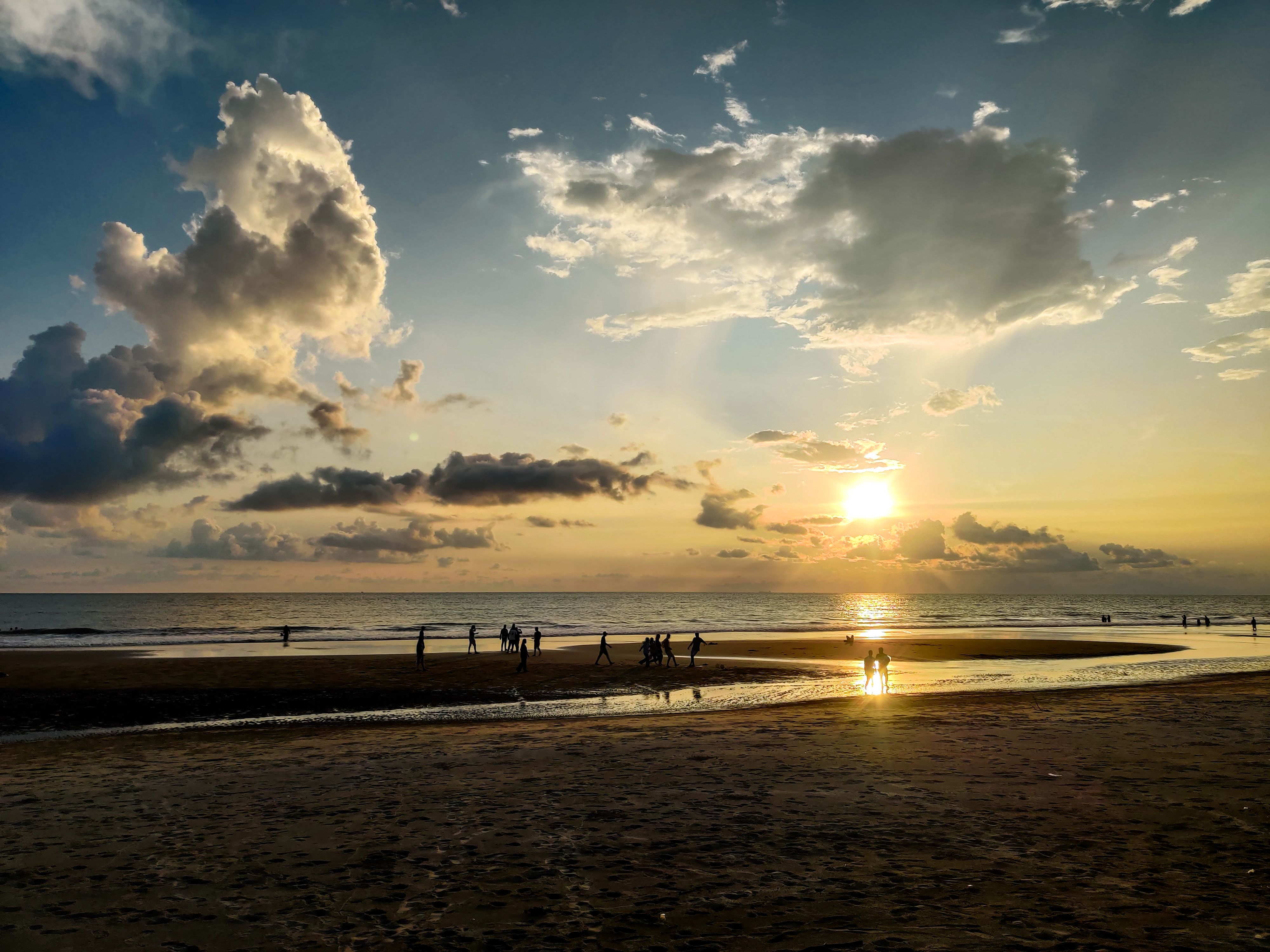 Sunset at Kudle Beach in Gokarna