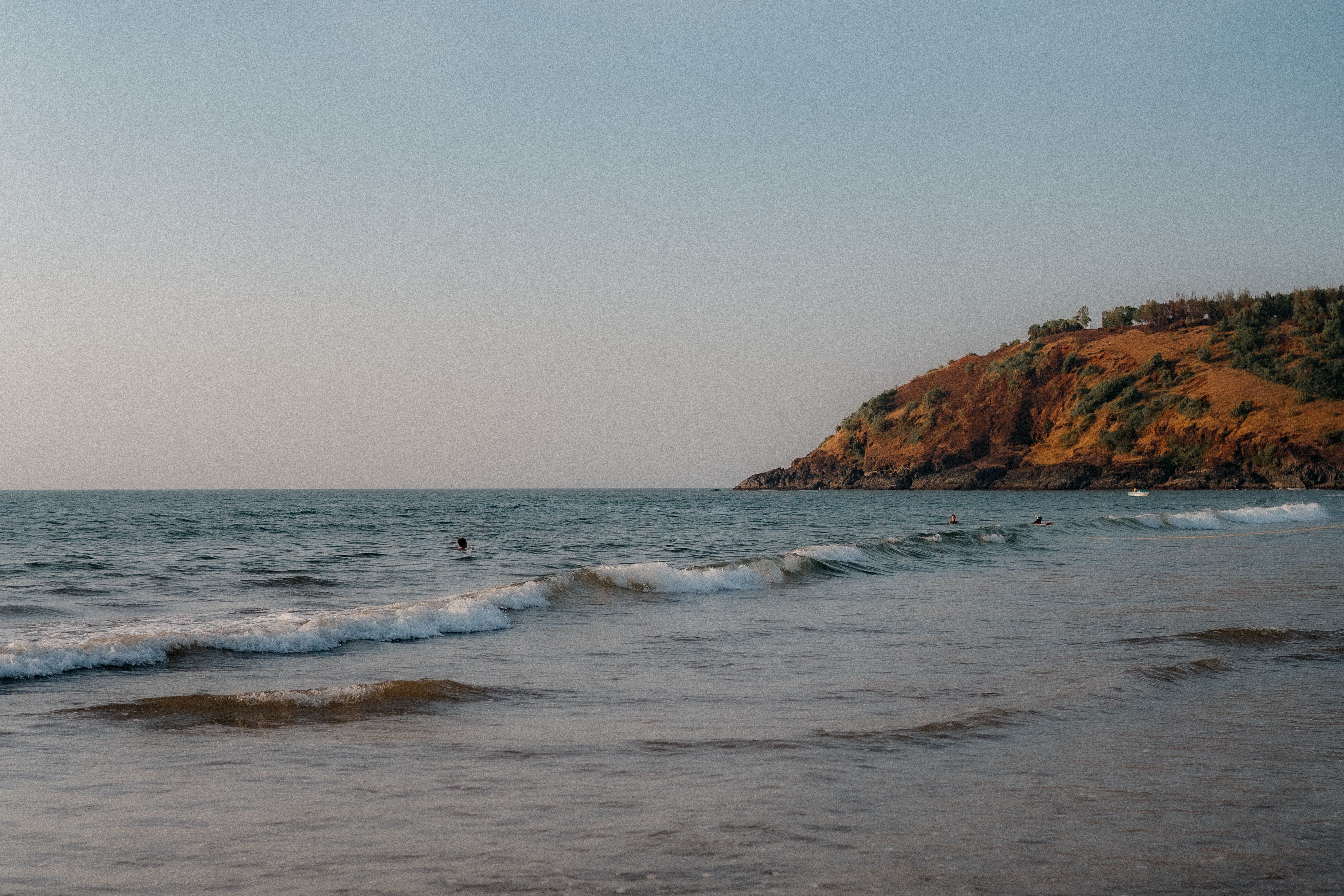 Authentic view of Kudle Beach in Gokarna, Karnataka